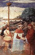 GOZZOLI, Benozzo Disembarkation at Ostia Spain oil painting artist
